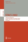 Image for STACS 2002