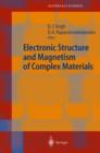 Image for Electronic Structure and Magnetism of Complex Materials