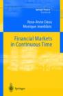 Image for Financial markets in continuous time