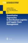 Image for Quantitative Approaches to Distribution Logistics and Supply Chain Management