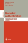 Image for Biometric Authentication : International ECCV 2002 Workshop Copenhagen, Denmark, June 1, 2002 Proceedings
