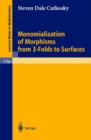 Image for Monomialization of Morphisms from 3-Folds to Surfaces