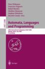 Image for Automata, Languages and Programming