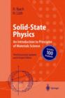 Image for Solid-state physics  : an Introduction to principles of materials science