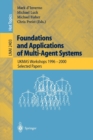 Image for Foundations and Applications of Multi-Agent Systems
