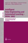 Image for Intelligent Data Engineering and Automated Learning - IDEAL 2002