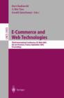 Image for E-commerce and Web technologies  : Third International Conference, EC-Web 2002, Aix-en-Provence, France, September 2-6, 2002, proceedings