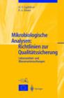 Image for Mikrobiologische Analysen: Richtlinien zur Qualitatssicherung