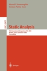 Image for Static Analysis : 9th International Symposium, SAS 2002, Madrid, Spain, September 17-20, 2002. Proceedings