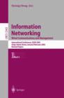 Image for Information Networking: Wired Communications and Management
