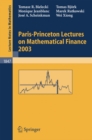 Image for Paris-Princeton Lectures on Mathematical Finance 2003 : 1847