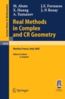 Image for Real methods in complex and CR geometry: lectures given at the C.I.M.E. Summer School held in Martina Franca, Italy, June 30 - July 6 2002