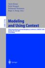 Image for Modeling and using context: third international and interdisciplinary conference, CONTEXT 2001, Dundee, UK, July 27-30, 2001 : proceedings : 2116