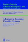 Image for Advances in learning classifier systems: third international workshop, IWLCS 2000, Paris, France, September 15-16, 2000 : revised papers : 1996.