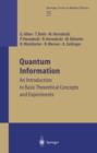 Image for Quantum information: an introduction to basic theoretical concepts and experiments : v. 173