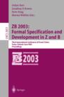 Image for ZB 2003: Formal Specification and Development in Z and B: Third International Conference of B and Z Users, Turku, Finland, June 4-6, 2003, Proceedings