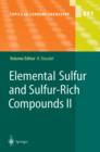 Image for Elemental sulfur and sulfur-rich compounds II