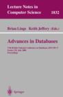 Image for Advances in databases: 17th British National Conference on Databases, BNCOD 17, Exeter, UK, July 3-5, 2000 : proceedings : 1832