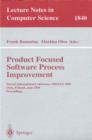 Image for Product focused software process improvement: Second International Conference, PROFES 2000, Oulu, Finland, June 20-22, 2000 : proceedings