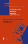Image for Algorithmic Foundations of Robotics V