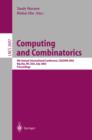 Image for Computing and combinatorics: 9th annual international conference, COCOON 2003, Big Sky, MT USA, July 25-28, 2003 : proceedings