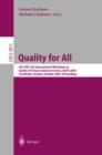 Image for Quality for all: 4th COST 263 International Workshop on Quality of Future Internet Services, QoFIS 2003, Stockholm, Sweden, October 2003 : proceedings