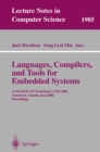Image for Languages, Compilers, and Tools for Embedded Systems: ACM SIGPLAN Workshop LCTES 2000, Vancouver, Canada, June 18, 2000, Proceedings