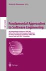 Image for Fundamental approaches to software engineering: 4th international conference, FASE 2001 held as part of the Joint European Conferences on Theory and Practice of Software, ETAPS 2001, Genova, Italy, April 2-6, 2001 : proceedings : 2029