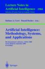 Image for Artificial Intelligence: Methodology, Systems, and Applications: 9th International Conference, AIMSA 2000, Varna, Bulgaria, September 20-23, 2000 Proceedings