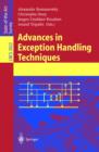 Image for Advances in exception handling techniques