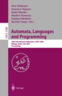 Image for Automata, languages and programming: 29th international colloquium, ICALP 2002, Malaga, Spain, July 8-13, 2002 : proceedings