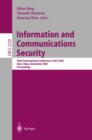 Image for Information and Communications Security: Third International Conference, ICICS 2001, Xian, China, November 13-16, 2001. Proceedings : 2229