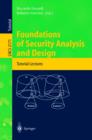 Image for Foundations of security analysis and design: tutorial lectures