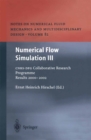 Image for Numerical flow simulation III: CNRS-DFG collaborative research programme, results 2000-2002