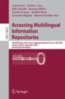 Image for Accessing Multilingual Information Repositories