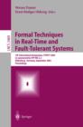 Image for Formal techniques in real-time and fault-tolerant systems: 7th international symposium, FTRTFT 2002, co-sponsored by IFIP WG 2.2, Oldenburg, Germany, September 9-12, 2002 : proceedings