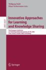 Image for Innovative Approaches for Learning and Knowledge Sharing
