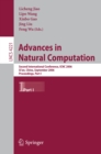 Image for Advances in natural computation: second International Conference, ICNC 2006, Xi&#39;an, China September 24-28, 2006 : proceedings : 4221-4222