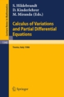 Image for Calculus of Variations and Partial Differential Equations: Proceedings of a Conference, Held in Trento, Italy, June 16-21, 1986
