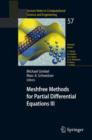 Image for Meshfree Methods for Partial Differential Equations III