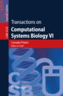 Image for Transactions on computational systems biology VI