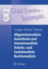 Image for Das Zweite - kompakt : Allgemeinmedizin, Anasthesie und Intensivmedizin, Arbeits- und Sozialmedizin, Rechtsmedizin