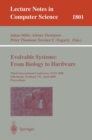 Image for Evolvable systems: from biology to hardware: third international conference, ICES 2000, Edinburgh, Scotland April 17-19, 2000 : proceedings : 1801