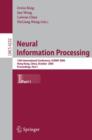 Image for Neural Information Processing : 13th International Conference, ICONIP 2006, Hong Kong, China, October 3-6, 2006, Proceedings, Part I