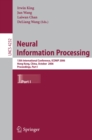 Image for Neural Information Processing: 13th International Conference, ICONIP 2006, Hong Kong, China, October 3-6, 2006, Proceedings, Part I