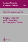 Image for Shape, Contour and Grouping in Computer Vision