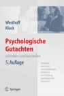 Image for Psychologische Gutachten: schreiben und beurteilen