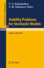 Image for Stability Problems for Stochastic Models: Proceedings of the 11th International Seminar Held in Sukhumi (Abkhazian Autonomous Republic), Ussr, Sept. 25 - Oct. 1, 1987 : 1412