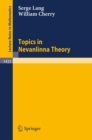 Image for Topics in Nevanlinna Theory : 1433