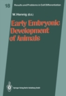 Image for Early Embryonic Development of Animals
